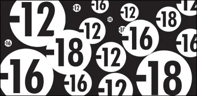 Si tu es âgé de moins de 16 ans, quel type de film ne peux-tu pas aller voir ?