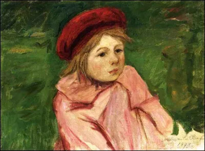 Qui a peint "Petite fille au béret rouge" ?