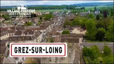 D'où le village francilien de Grez-sur-Loing tire-t-il son nom ?