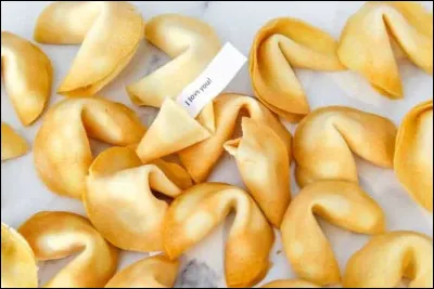 D'où sont originaires les fortune cookies ?