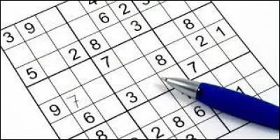 Dans une grille de Sudoku, les chiffres vont de 1 à...