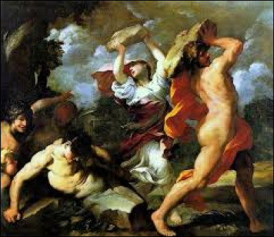 Que se passe-t-il lorsque Deucalion et Pyrrha font ce que l'Oracle leur a demandé ?