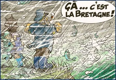 Traduire : "mouillé"