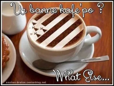 Répondre à la question : "ur banne kafe 'po ?"