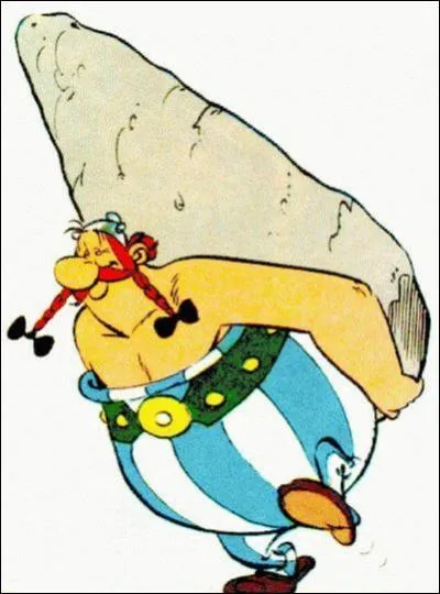 Comment s'appelle ce livreur de menhirs un peu envelopp ?