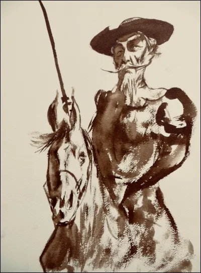 En prison, il aurait écrit au moins une partie des aventures du célèbre hidalgo et de son écuyer, Sancho Panza.