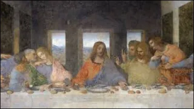 Combien y a-t-il de personnages dans le tableau "La Cène" de Léonard de Vinci  ?