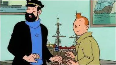 Dans quelle bande dessinée des aventures de Tintin, le capitaine Haddock fait-il sa toute première apparition ?