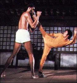 A quel moment du film apparat le 'vrai' Bruce Lee dans Le Jeu de la Mort ?