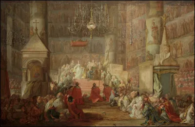 Sur cette peinture, quelle impératrice se fait sacrer ?