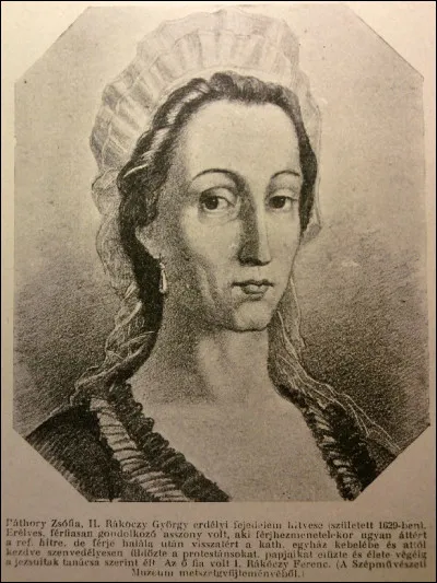 Quelle est l'année de décès de Zsófia Báthory ?