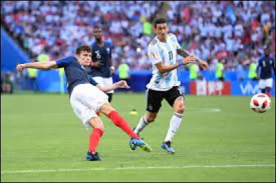 Lors du match France-Argentine, un français a marqué un but incroyable à la 57e minute de jeu et il a été élu comme le meilleur but du tournoi. Qui a marqué ce but ?