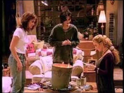 Épisode 14 : Celui qui avait un cur d'artichaut
Qu'est-ce que Ross avait emprunté à la jeune femme à qui il propose un rencard le soir de la Saint-Valentin ?