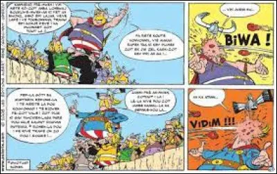 Quel est le nom du chef de la partie gauche du village au grand fossé ?