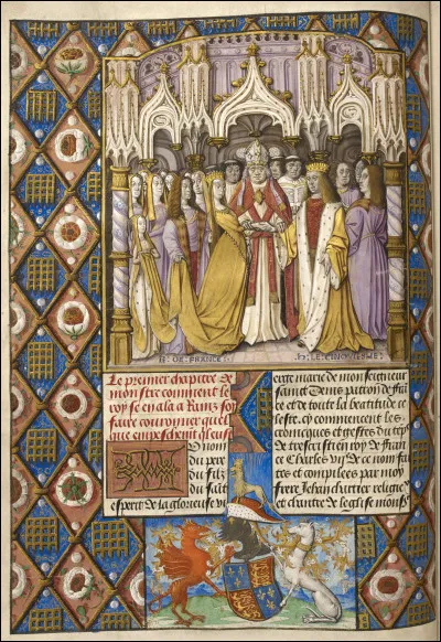 Le 21 mai 1420, Henri V roi d'Angleterre et Charles VI roi de France signent ce traité humiliant pour la France, qui fait du roi anglais l'héritier légitime à la succession : c'est le traité de ...