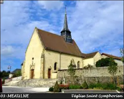 Commune Bourbonnaise, Meaulne se situe en région ...