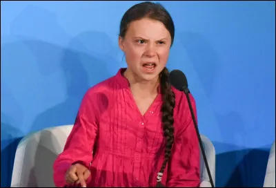 Le 23 septembre 2019, à la tribune de quelle organisation internationale a-t-elle prononcé un discours percutant ?