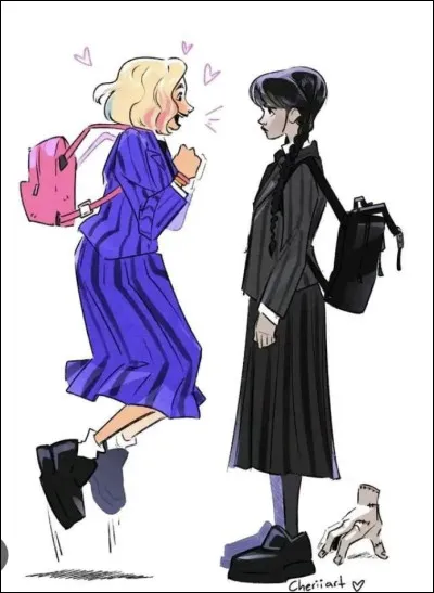 Elle est interprétée par Jenna Ortega.