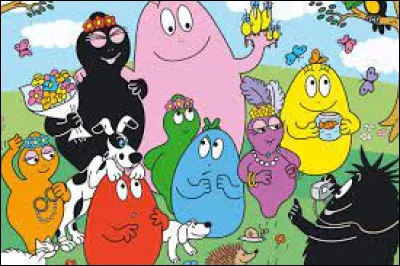 De quelle couleur est Barbamama dans le film d'animation "Barbapapa" ?