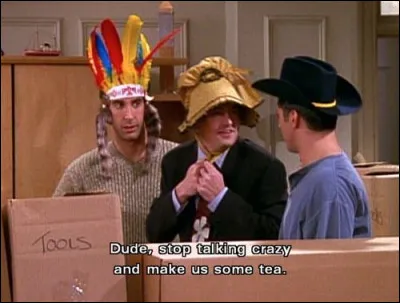 Épisode 7 : Celui qui emménage.
Lequel de ces arguments ne donne pas Chandler pour empêcher Ross de louer un nouvel appartement ?