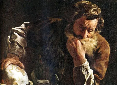 Qui est ce grand scientifique grec en A, un des plus grands mathématiciens de tout les temps, célèbre pour son cri "Eurêka" émis lors d'une découverte fondamentale ?