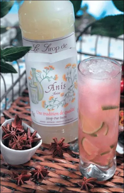 Quelle est cette boisson en A à base d'eau et de sirop d'anis ?