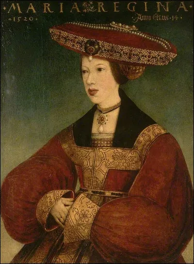 Quel âge a Marie de Hongrie (1505-1558) sur ce portrait ?