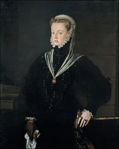 À quel âge Jeanne d'Autriche (1535-1573) devient-elle veuve ?