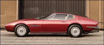 Belle silhouette pour cette Maserati. Mais laquelle est-ce ?