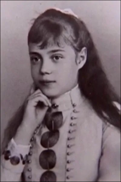 De quelle ann&eacute;e date le portrait photo de Xenia Alexandrovna de Russie ?