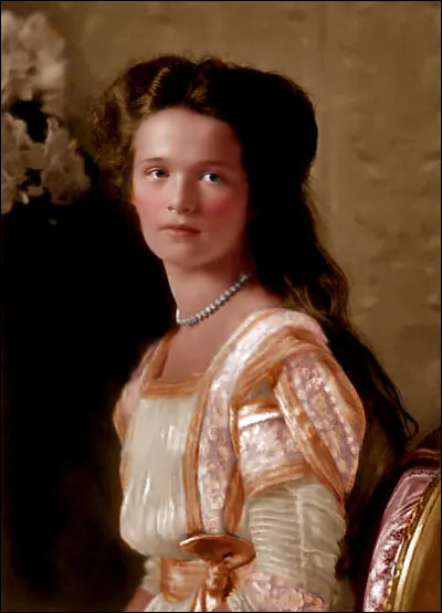 Avec laquelle de ses s�urs Olga Nikola&iuml;evna de Russie (1895-1918) partageait-elle la plupart du temps sa chambre ?