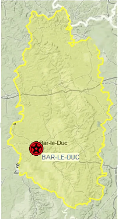 De quel département en M, Bar-le-Duc est-elle la préfecture ?