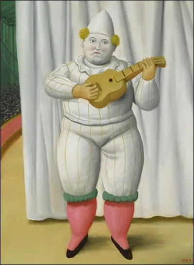 Qui a peint "Le Pierrot blanc" ?