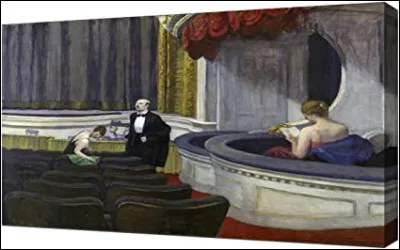 À quel artiste doit-on "Le Lever de rideau" ?