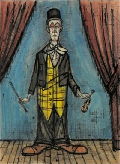 À qui doit-on "Le Clown au violon" ?