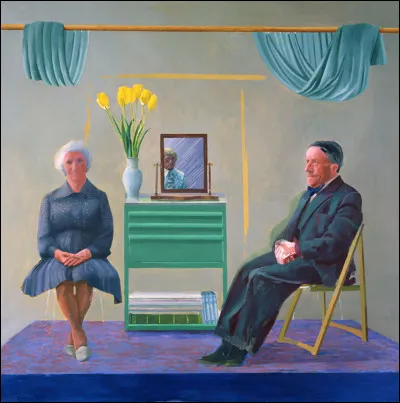 Son uvre se nomme "Mes parents et moi" :