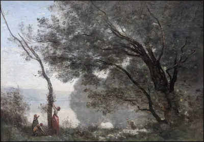 Art : Quel peintre français du XIXème siècle est l'auteur de la toile "Souvenir de Mortefontaine" ?