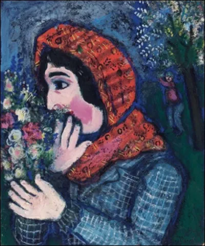 À qui doit-on ce tableau représentant une femme calfeutrée sous son écharpe ?