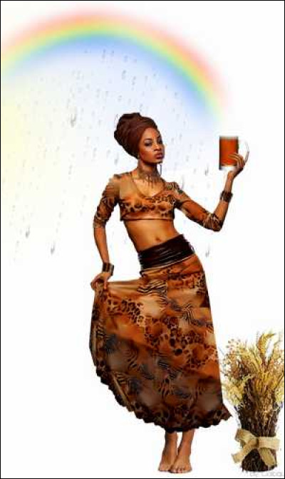 Mbaba Mwana Waresa est une déesse de la pluie et de la bière, mais aussi de la fertilité. Mais dans quel panthéon peut-on la trouver ?