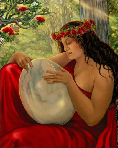 Haumea est une déesse majeure de la naissance et de la fertilité chez les...