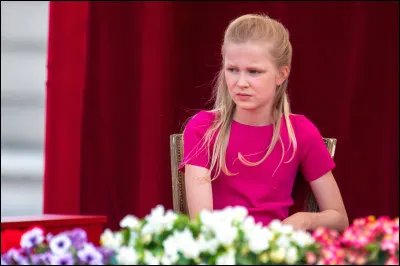 À quelle place Éléonore de Belgique se trouve-t-elle dans l'ordre de succession au trône de Belgique ?