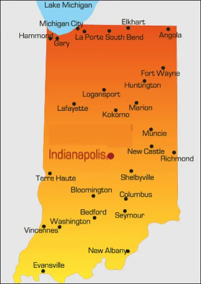 Quel &Eacute;tat des &Eacute;tats-Unis a pour capitale Indianapolis ?