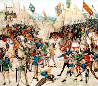 Quand eut lieu la défaite française de Crécy ?