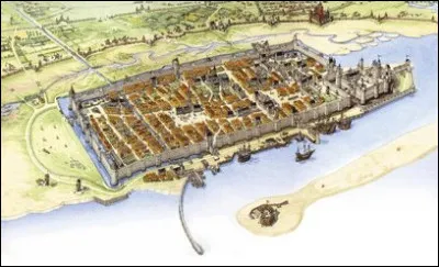 Quelle ville est perdue en 1347 après un siège de 11 mois ?