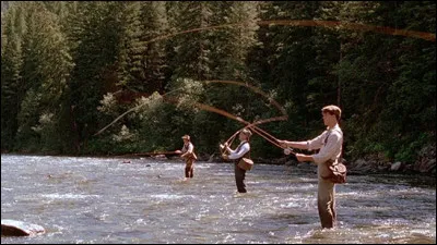 "Et au milieu coule une rivière" est un film réalisé en 1992 par ...