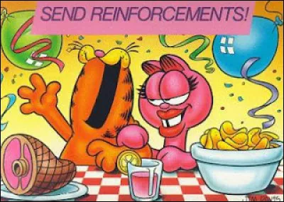 Quant à Garfield qui va-t-il convier à partager les lasagnes ?