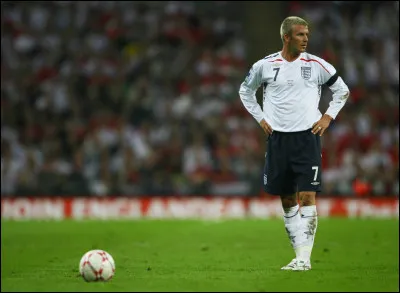 David Beckham est le meilleur buteur de l'histoire de l'équipe d'Angleterre.