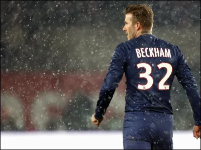 Quel est le seul trophée que David Beckham remporte avec le Paris Saint-Germain ?