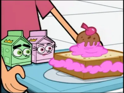 De quel dessin animé vient ce plateau de cantine ?