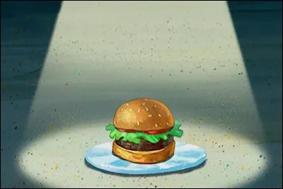 De quel dessin animé vient ce burger ?